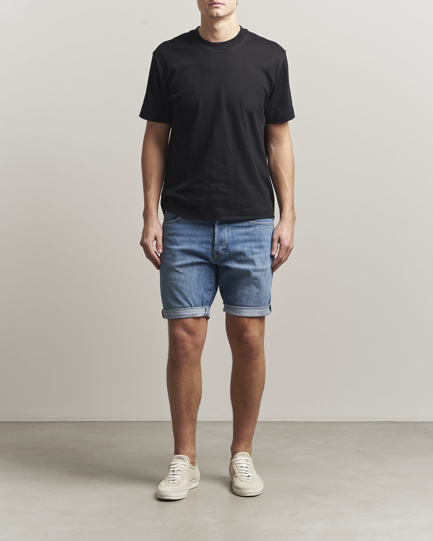 Homme | Shorts | Replay | RBJ981 Stretch Denim Shorts Light Blue