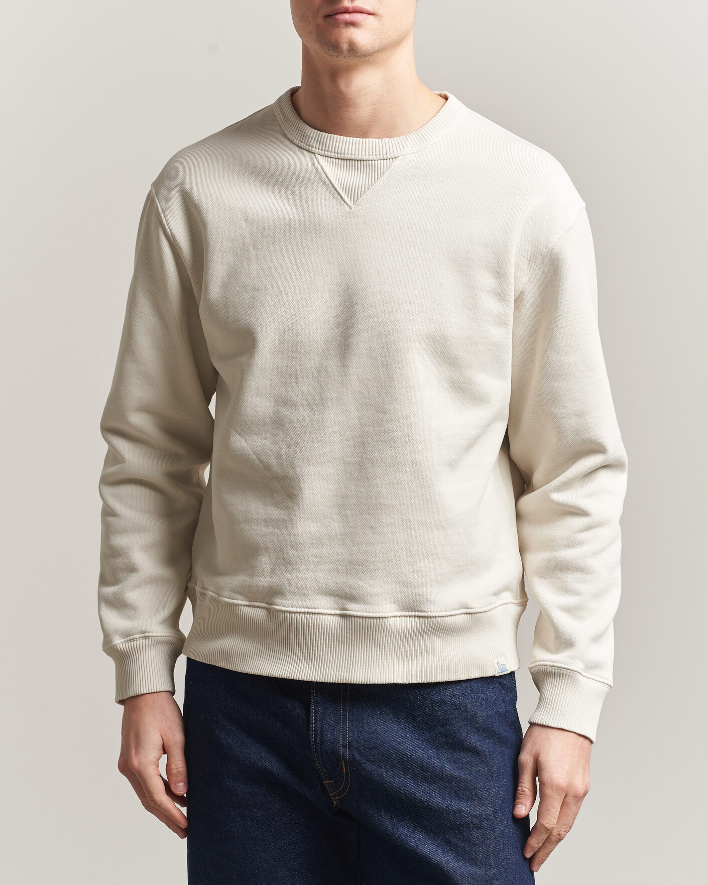 Homme | Pulls Et Tricots | Merz b. Schwanen | Classic Fit Authentic Fleece Sweatshirt Nature