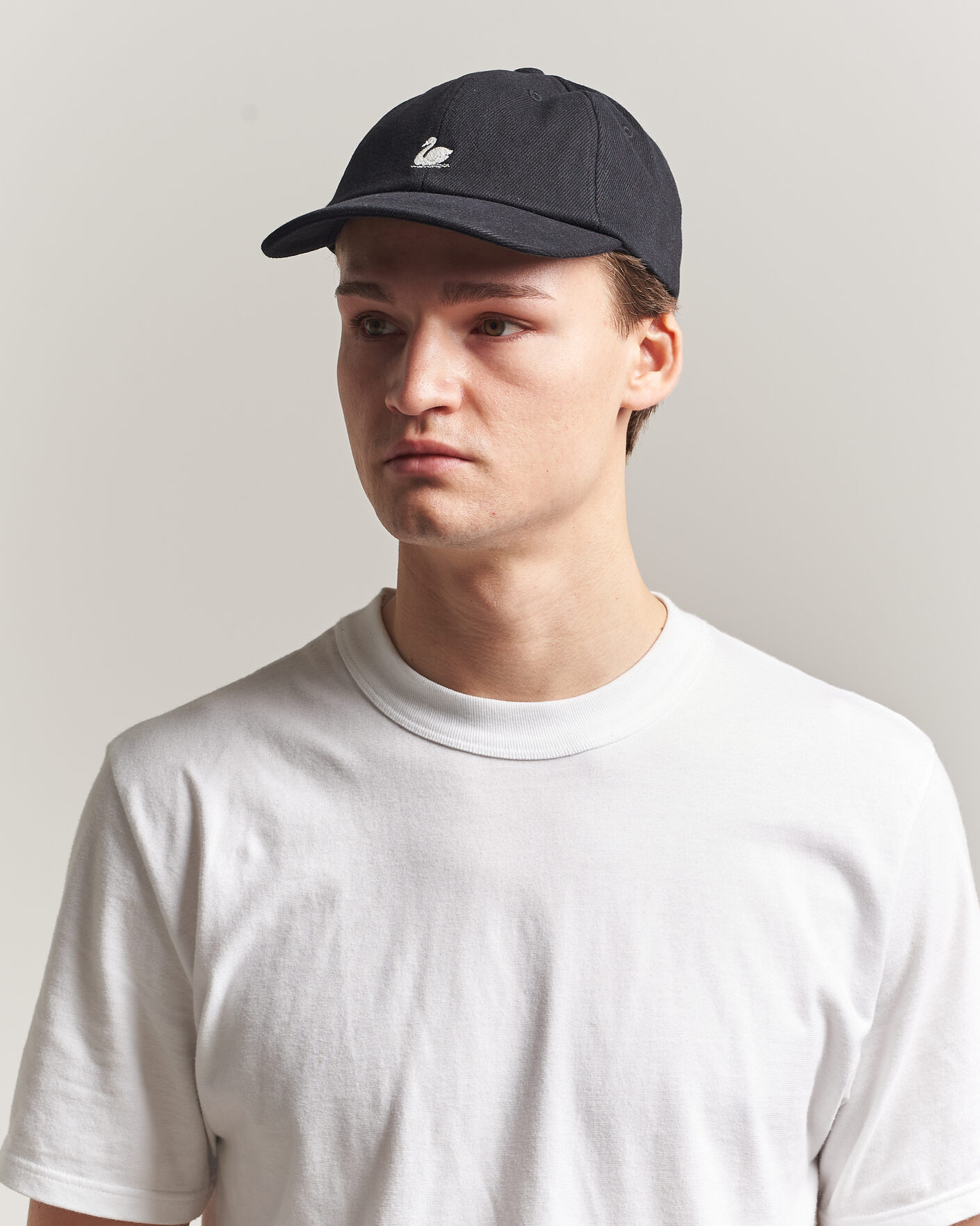 Homme | Bobs Et Casquettes | Merz b. Schwanen | Cotton Twill Cap Black