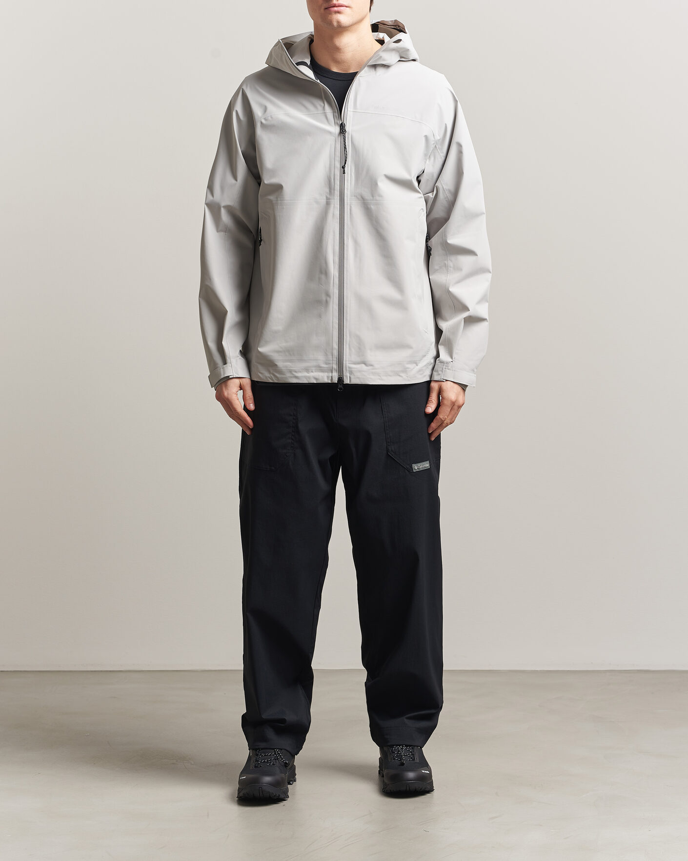 Homme | Manteaux Et Vestes | Peak Performance | Treeline Hipe Hooded Shell Jacket Summit Smoke