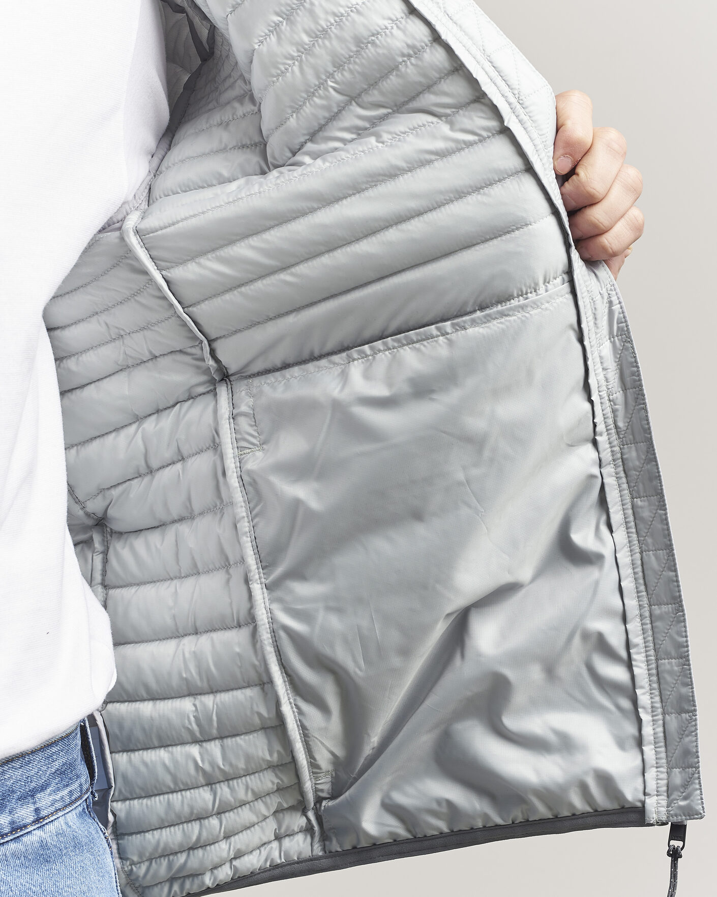 Homme | Manteaux Et Vestes | Peak Performance | Monolight Insultaed Hooded Jacket Summit Smoke