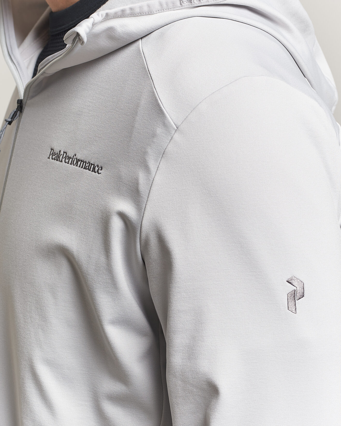 Homme | Pulls Et Tricots | Peak Performance | Light Hooded Full Zip Summit Smoke