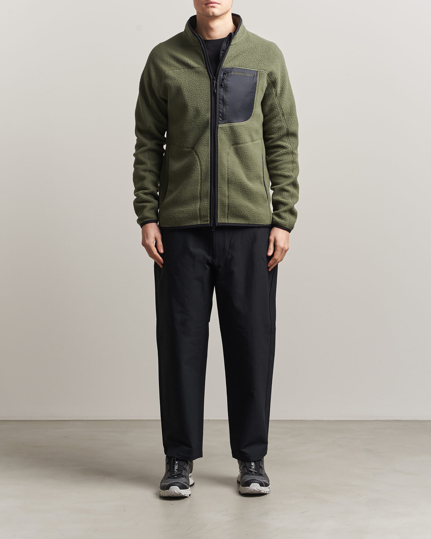 Homme | Pulls Et Tricots | Peak Performance | Nature Rush Pile Full Zip Pine Needle