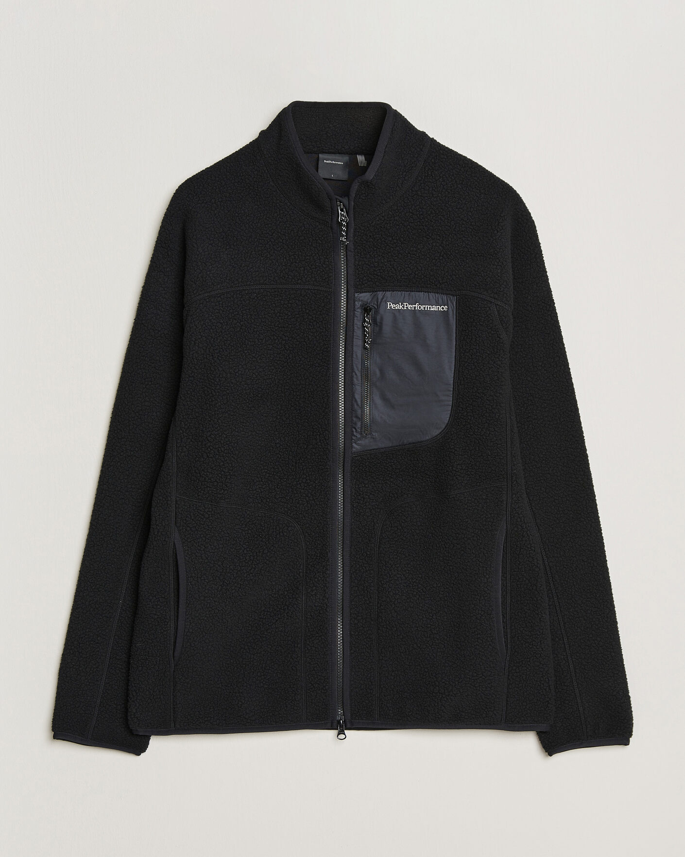 Homme | Pulls Et Tricots | Peak Performance | Nature Rush Pile Full Zip Black