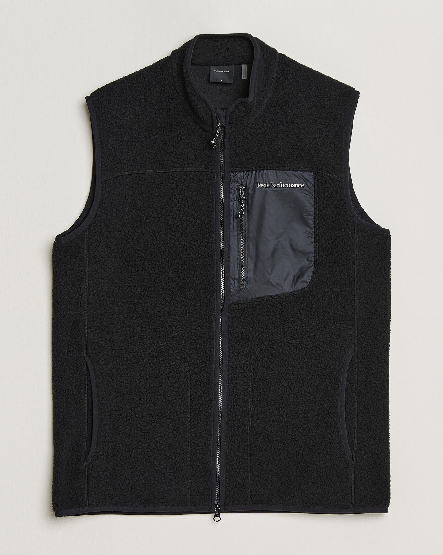 Homme | Pulls Et Tricots | Peak Performance | Nature Rush Pile Vest Black