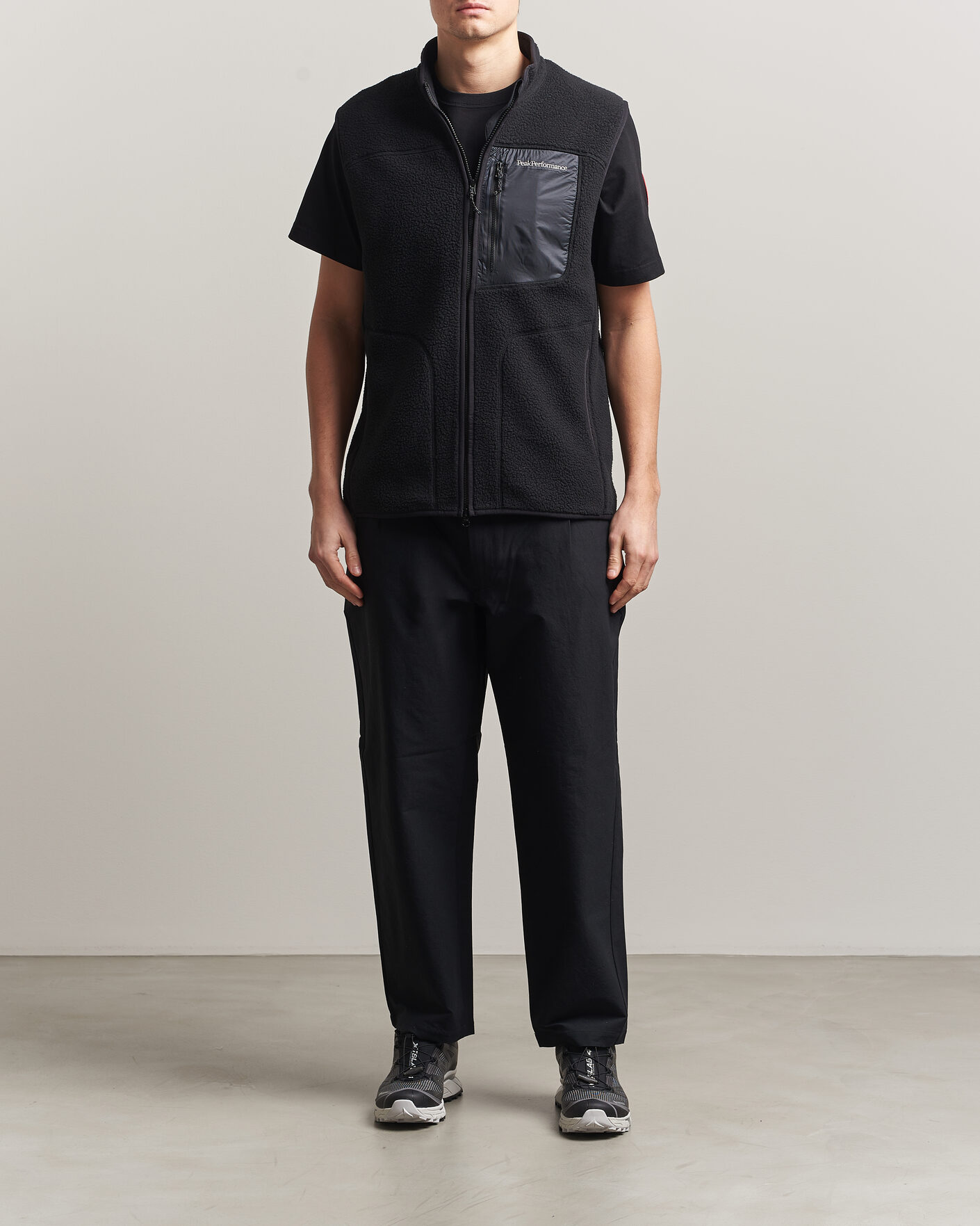 Homme | Gilets | Peak Performance | Nature Rush Pile Vest Black