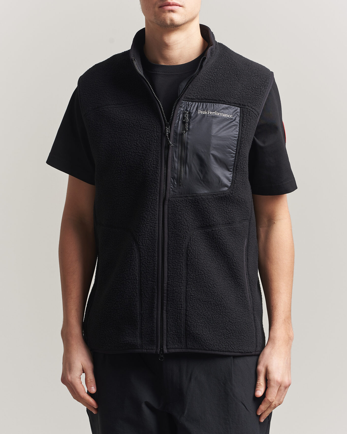 Homme | Gilets | Peak Performance | Nature Rush Pile Vest Black