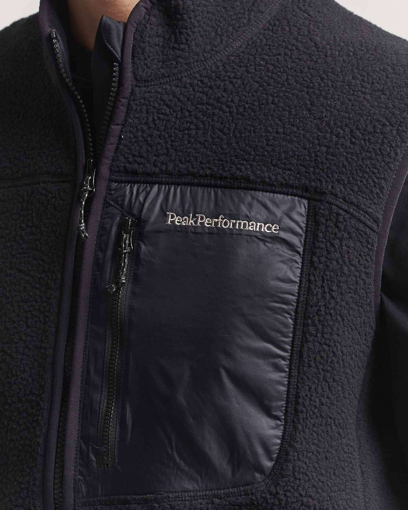 Homme | Gilets | Peak Performance | Nature Rush Pile Vest Black