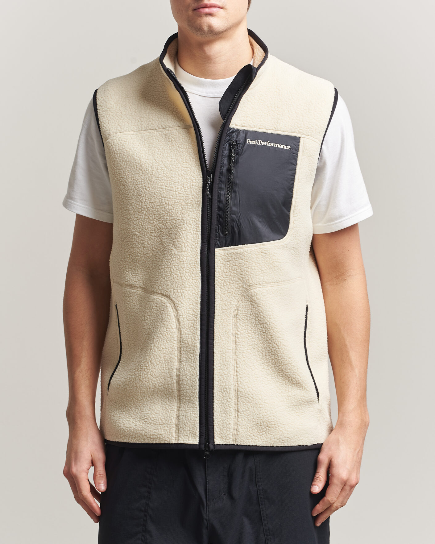 Homme | Pulls Et Tricots | Peak Performance | Nature Rush Pile Vest Sand Fog
