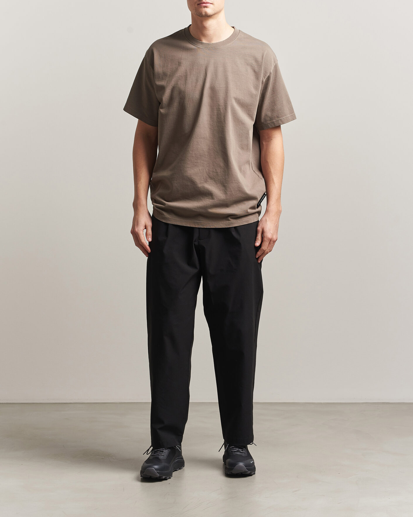 Homme | T-shirts | Peak Performance | Heavy Cotton T-Shirt Terrian Tan