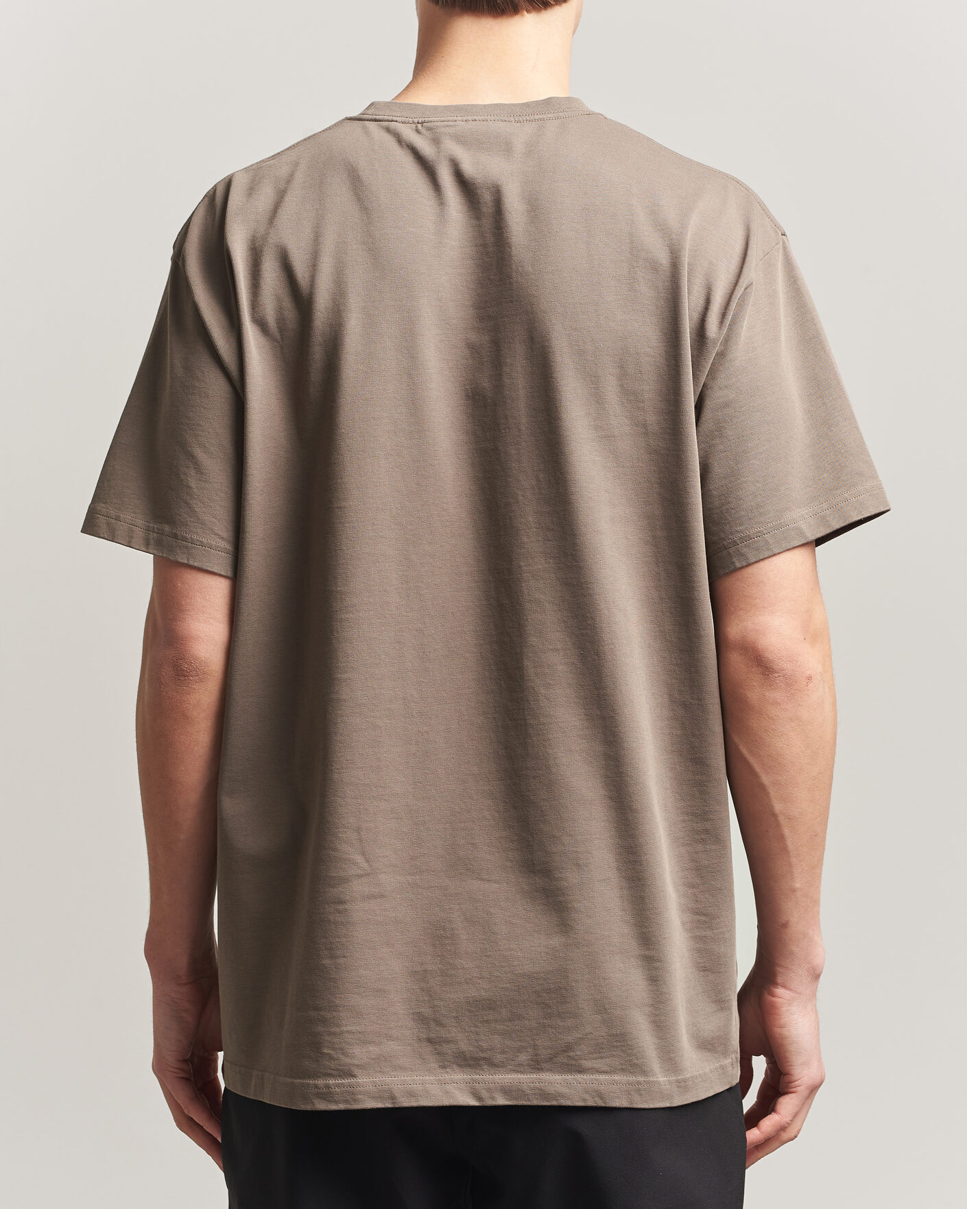Homme | T-shirts | Peak Performance | Heavy Cotton T-Shirt Terrian Tan