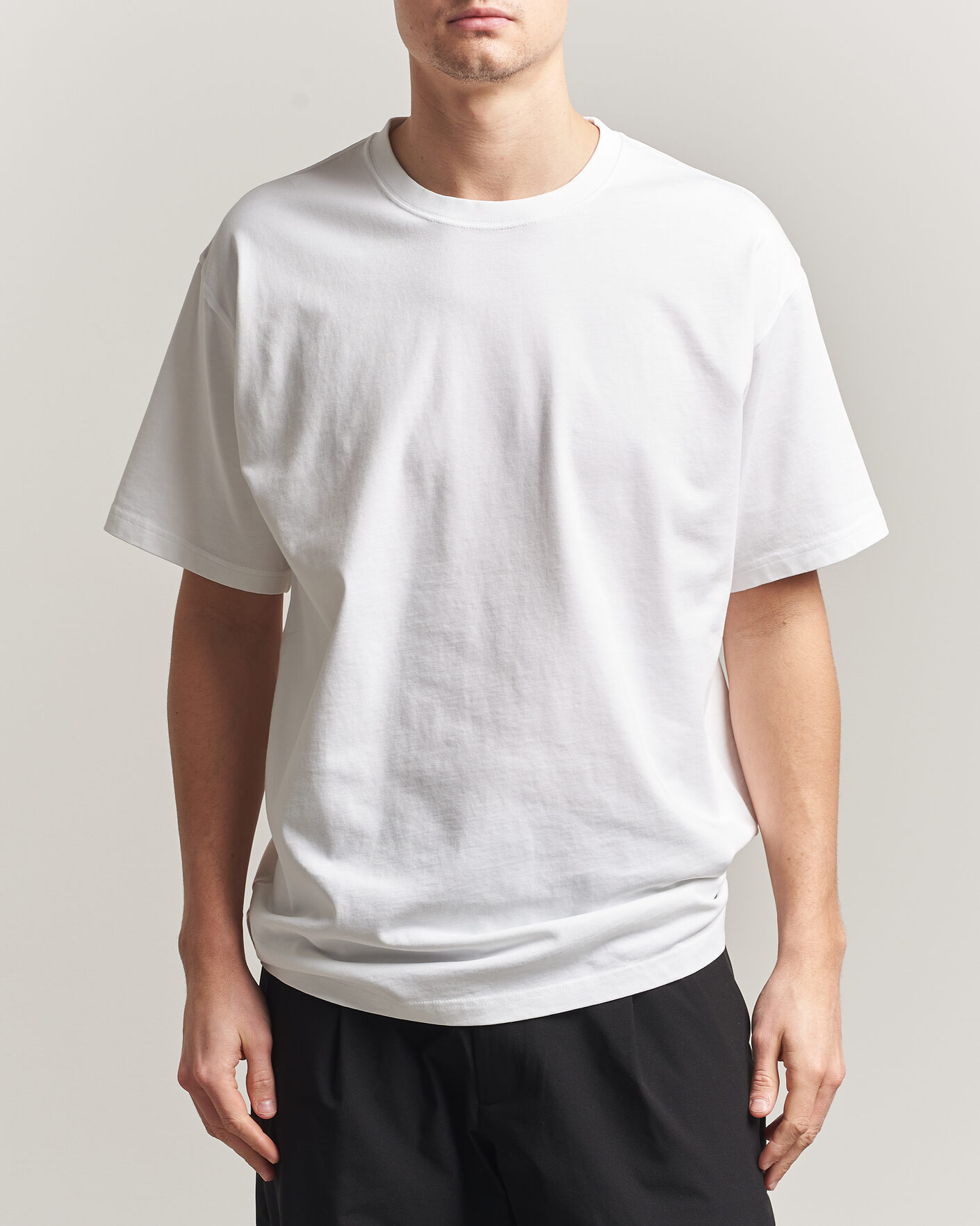 Homme | T-shirts | Peak Performance | Heavy Cotton T-Shirt White
