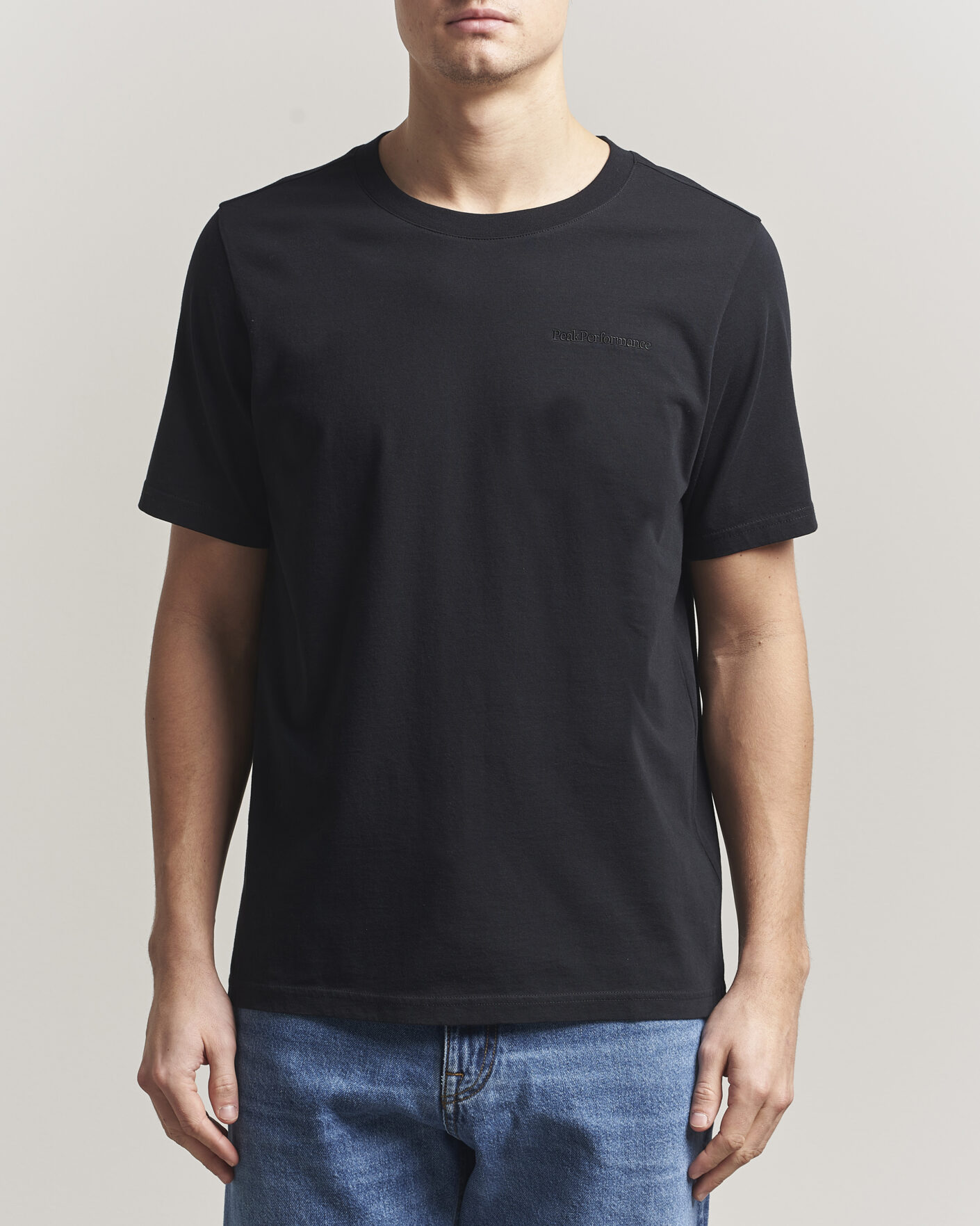 Homme | T-shirts | Peak Performance | Original Crew Neck T-Shirt Black