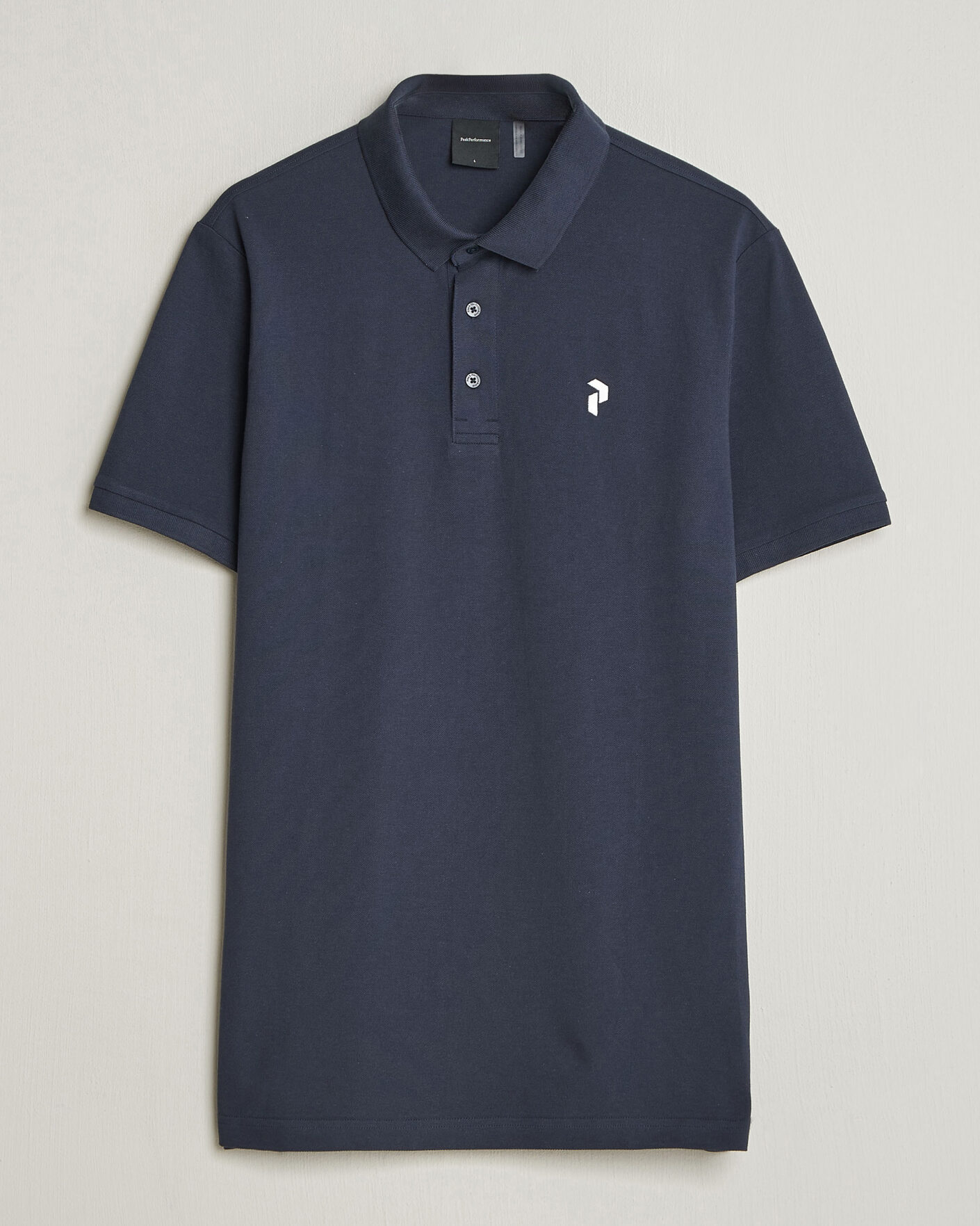 Homme | Polos | Peak Performance | Classic Cotton Polo Blue Shadow