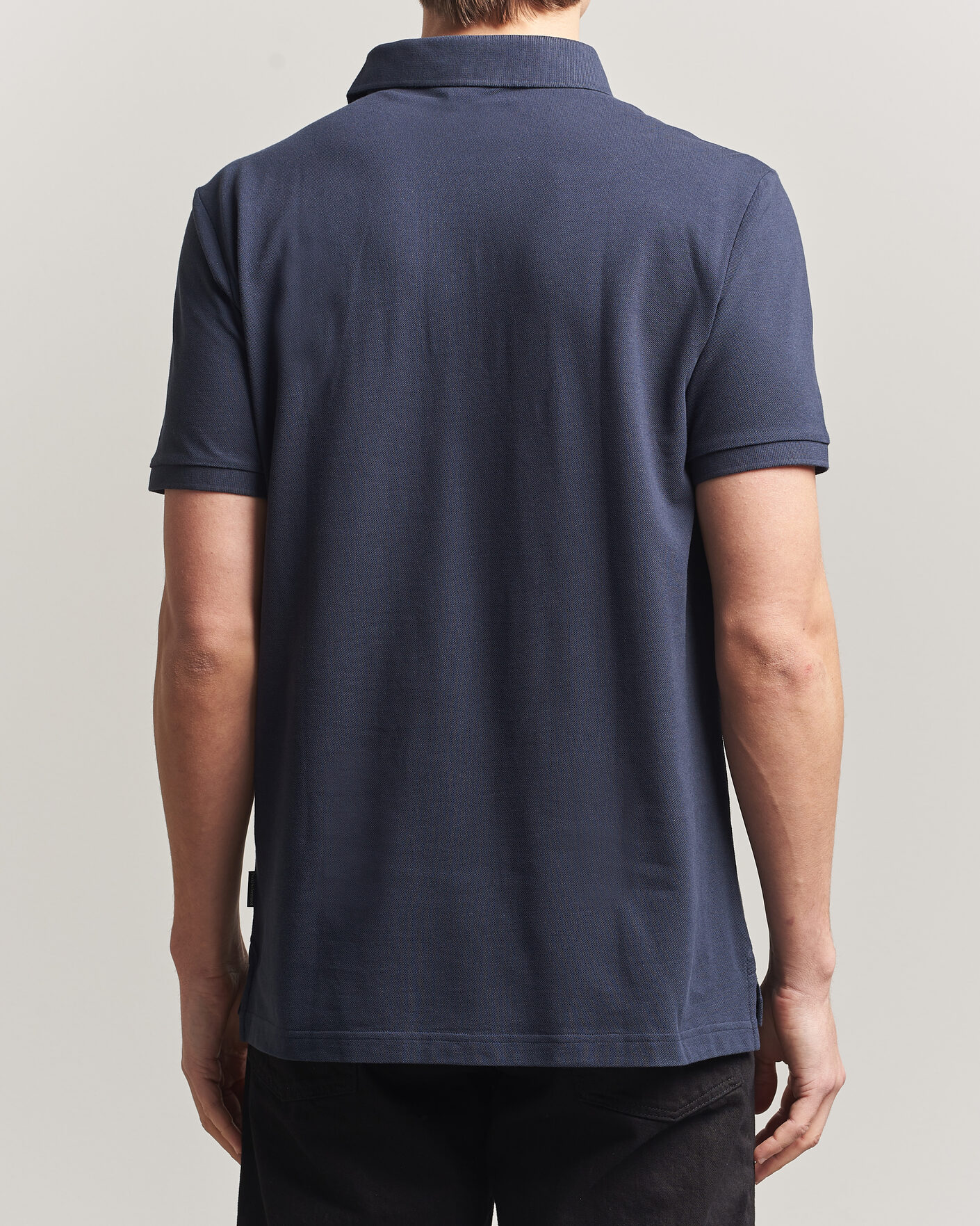 Homme | Polos | Peak Performance | Classic Cotton Polo Blue Shadow