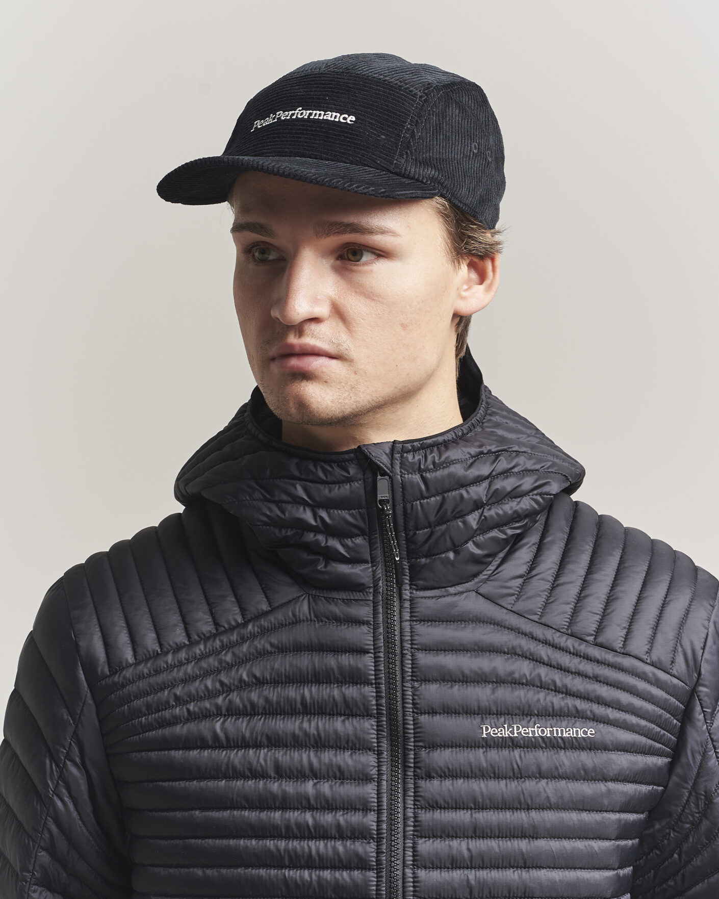 Homme | Bobs Et Casquettes | Peak Performance | Cord Cap Black