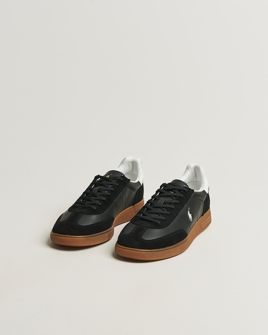 Homme | Baskets | Polo Ralph Lauren | Bedford Sneakers Black/White