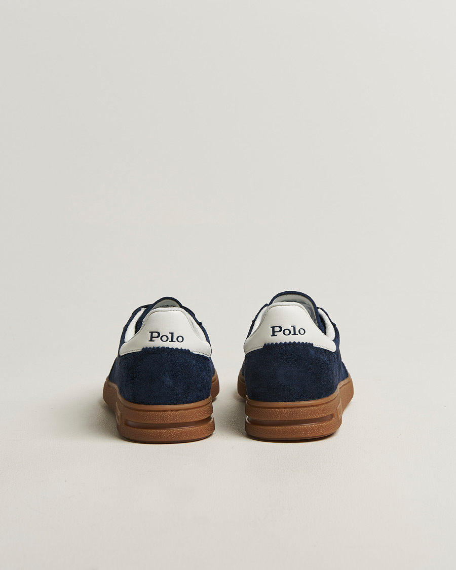 Homme | Baskets | Polo Ralph Lauren | Bedford Suede Sneakers Navy/Deckwash White