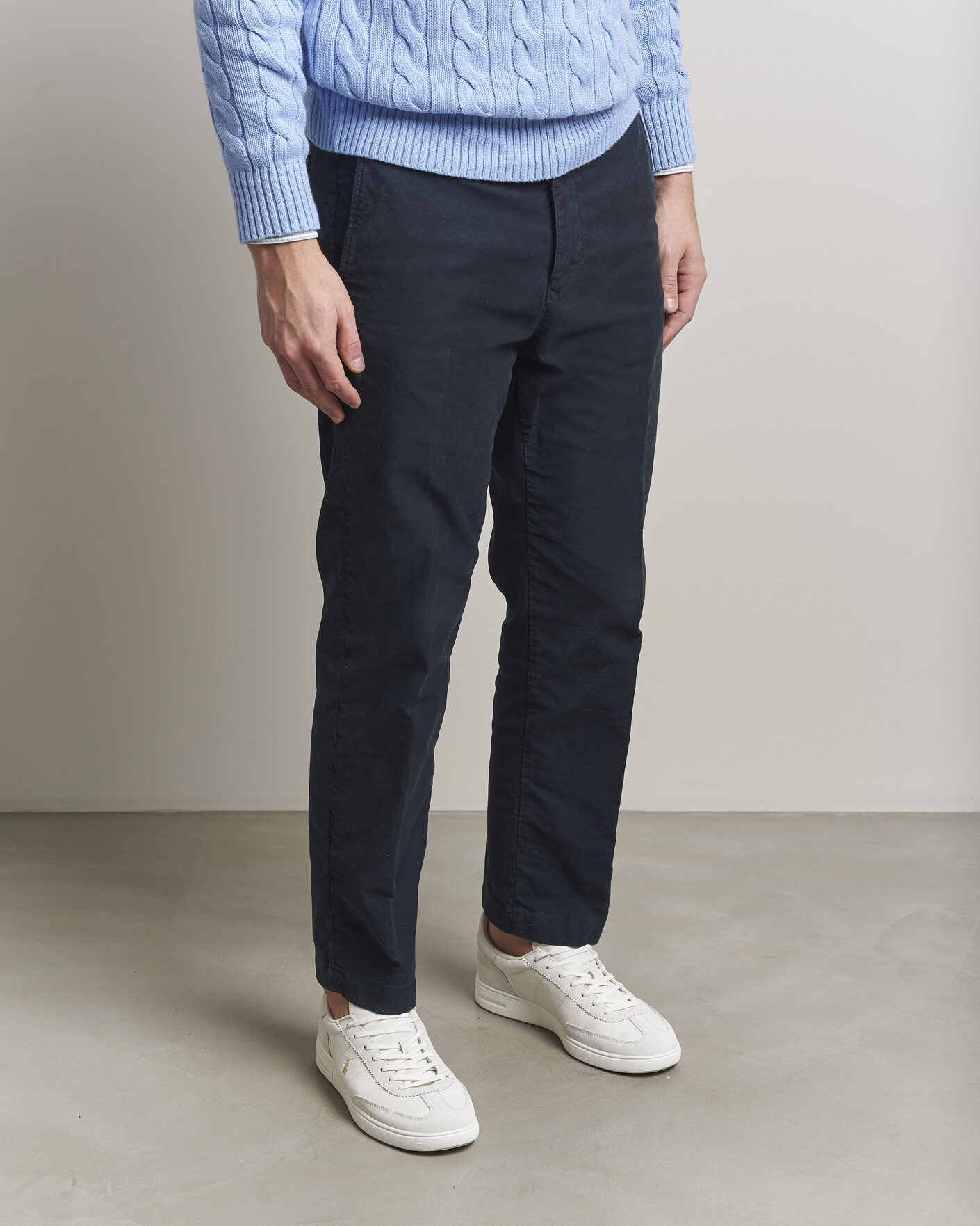 Homme | Baskets | Polo Ralph Lauren | Bedford Leather/Suede Sneakers Bianco