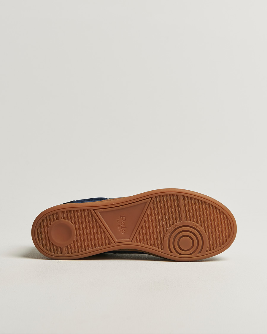 Homme | Baskets | Polo Ralph Lauren | Aera Suede Sneakers Hunter Navy