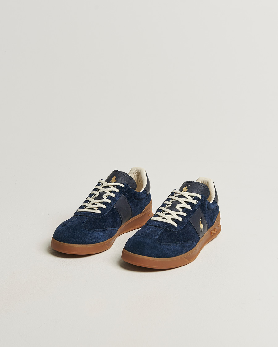 Homme | Baskets | Polo Ralph Lauren | Aera Suede Sneakers Hunter Navy