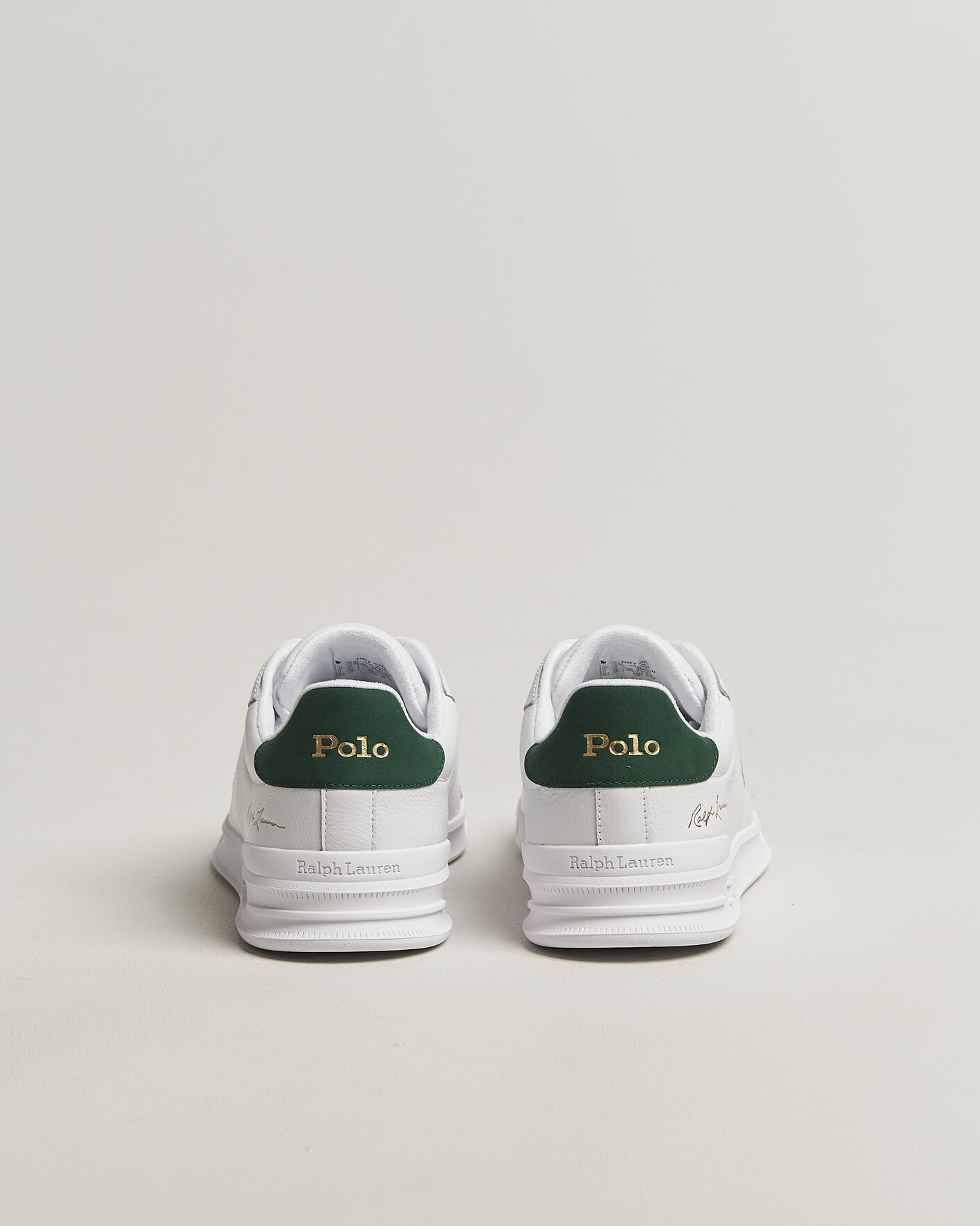Homme | Baskets | Polo Ralph Lauren | Heritage Court II Sneakers White/New Fores