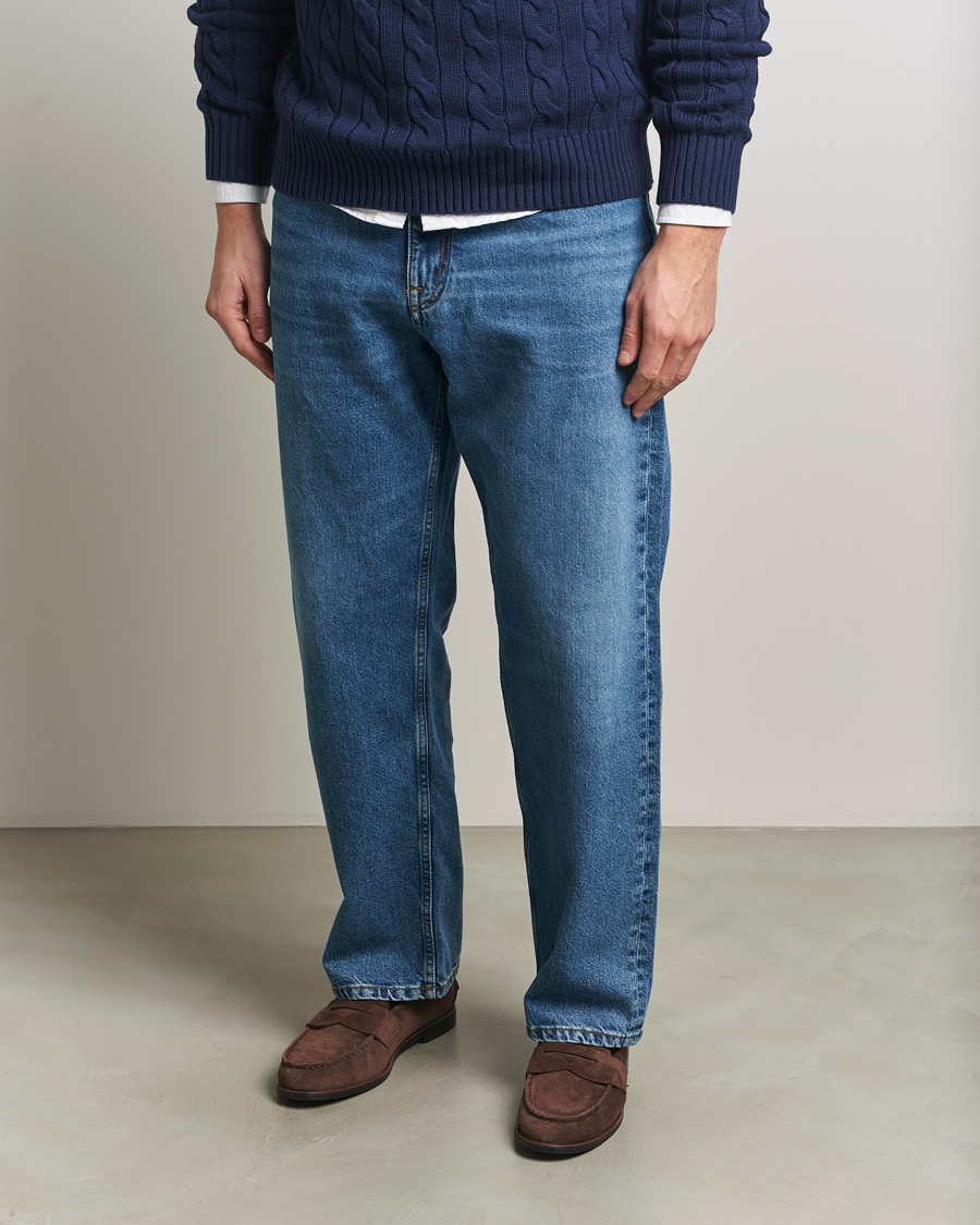 Homme | Loafers | Polo Ralph Lauren | Alston Suede Penny Loafers Dark Brown