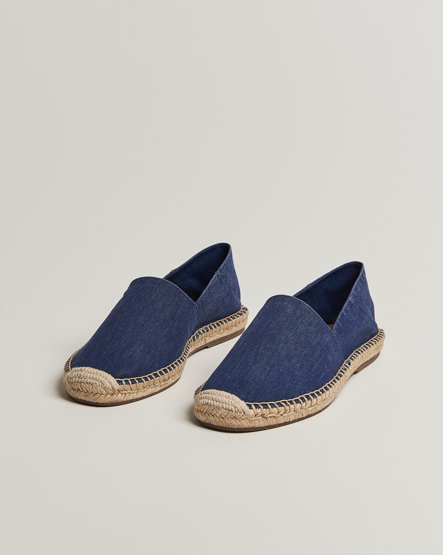 Homme | Espadrilles | Polo Ralph Lauren | Cevio Washed Canvas Espadrilles Navy