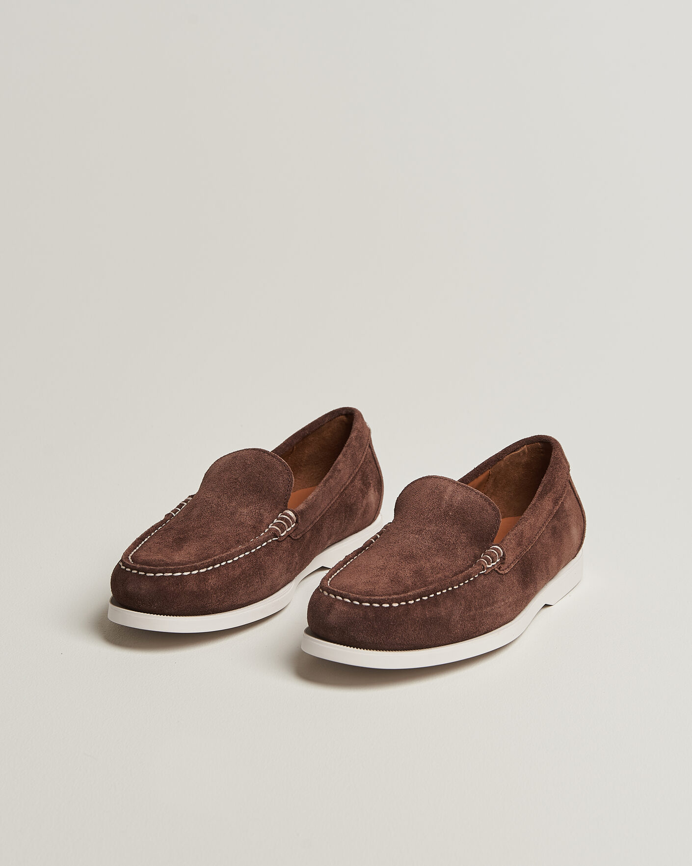 Homme | Loafers | Polo Ralph Lauren | Merton Casual Suede Loafers Dark Brown