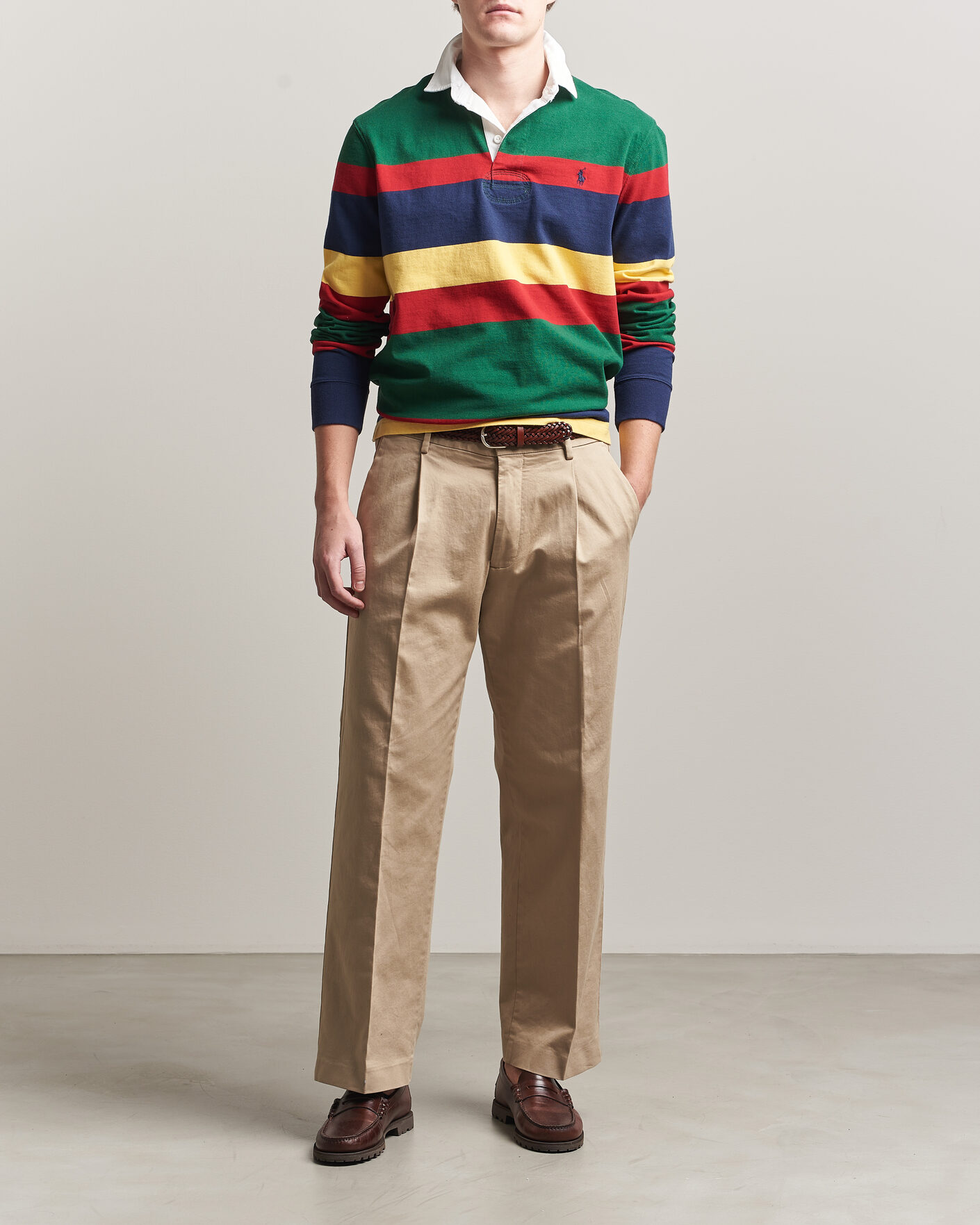 Homme | Pulls Et Tricots | Polo Ralph Lauren | Jersey Striped Rugger New Forest Multi