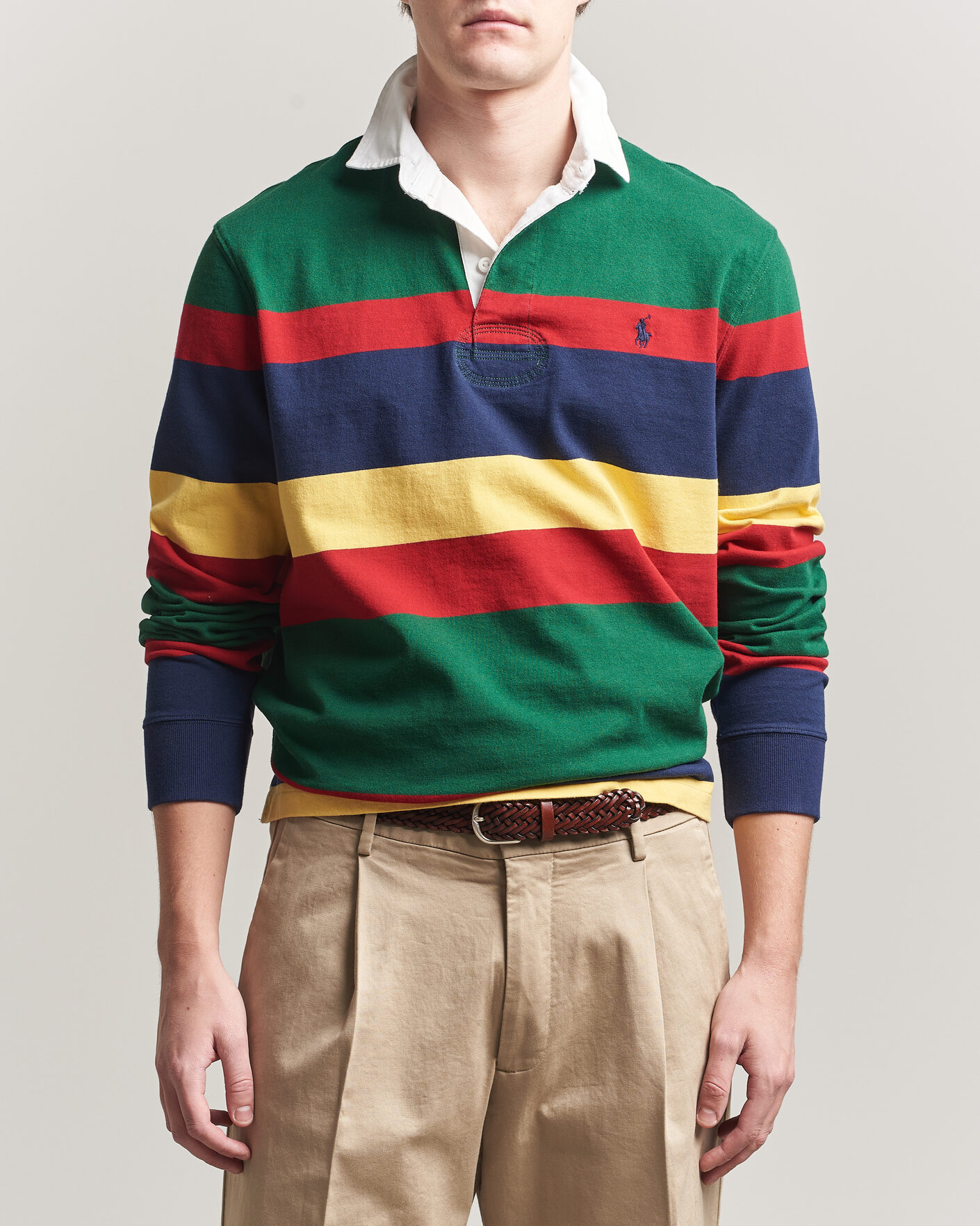 Homme | Pulls Et Tricots | Polo Ralph Lauren | Jersey Striped Rugger New Forest Multi
