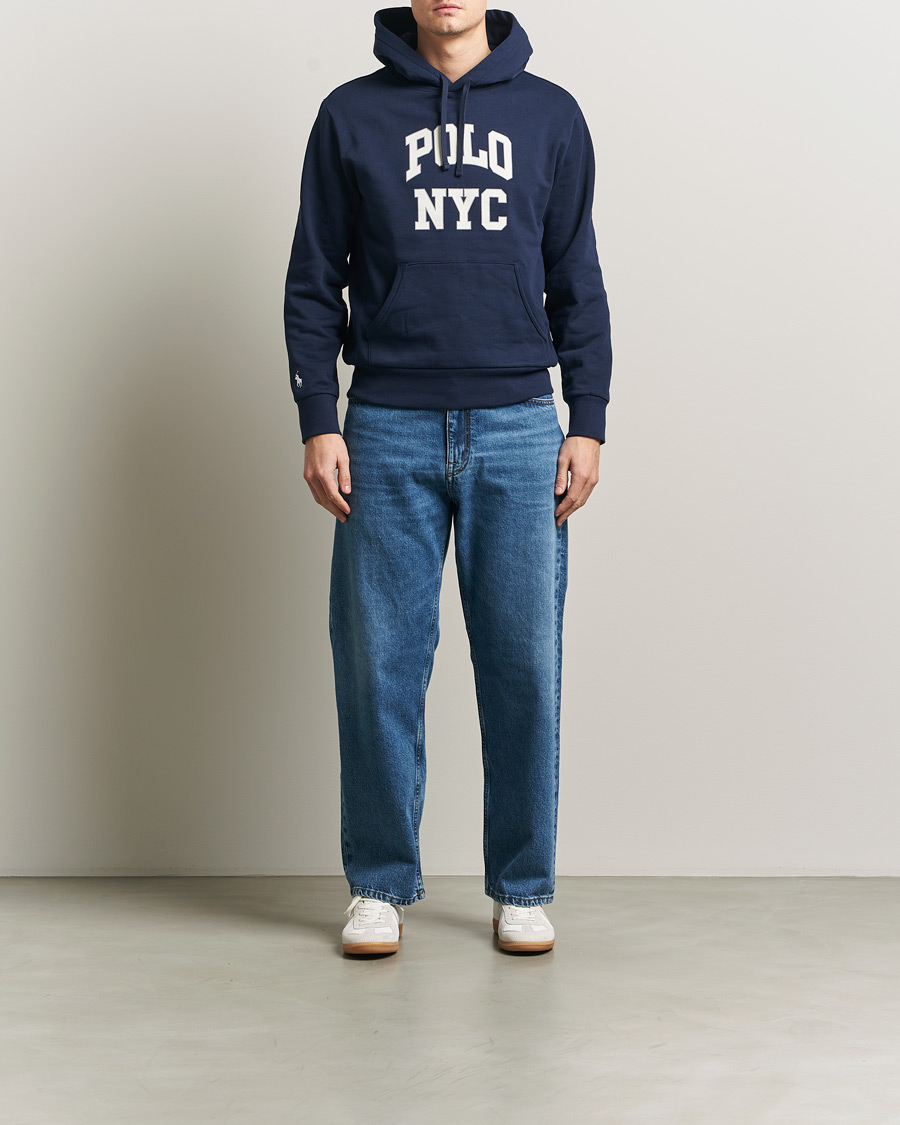 Homme | Pulls Et Tricots | Polo Ralph Lauren | Athletic Fleece Hoodie Cruise Navy