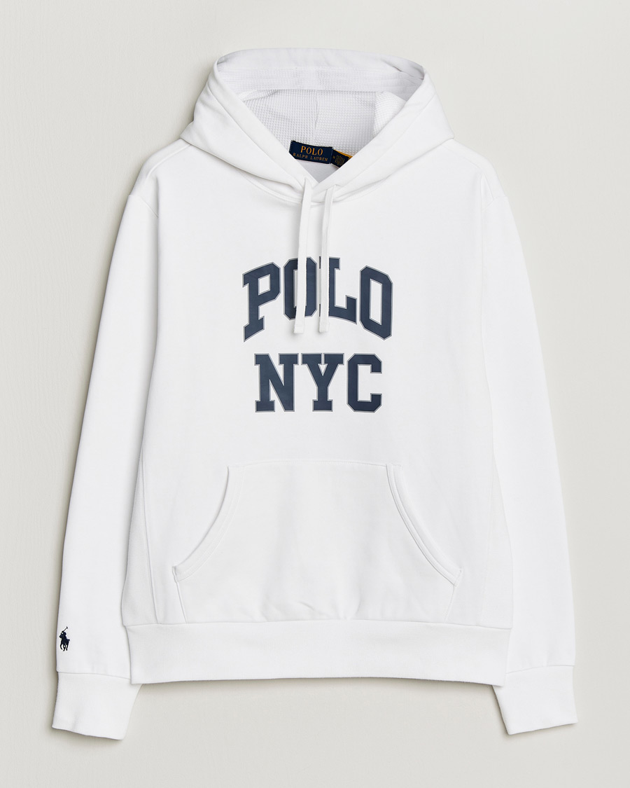 Homme | Pulls Et Tricots | Polo Ralph Lauren | Athletic Fleece Hoodie White