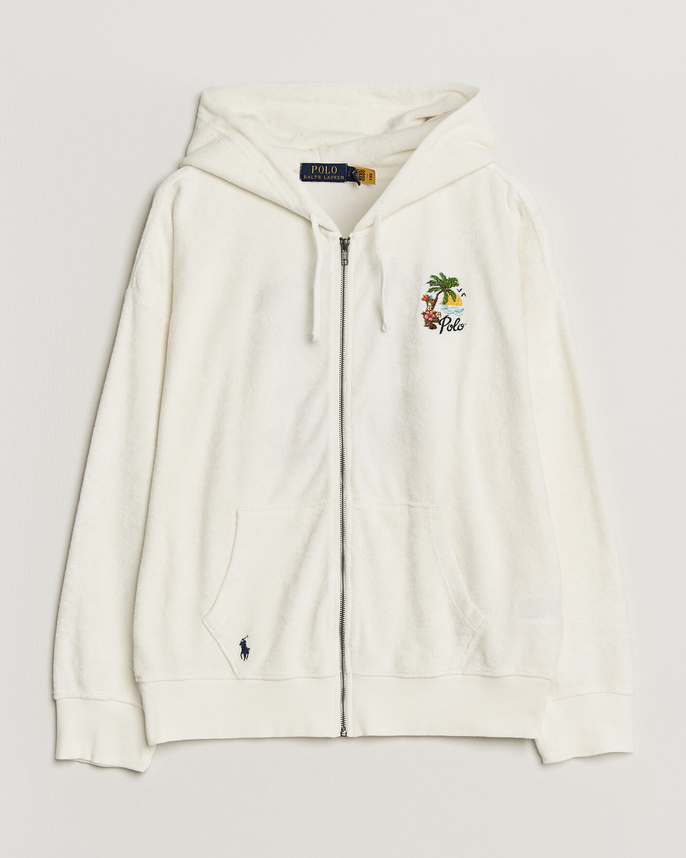 Homme | Pulls Et Tricots | Polo Ralph Lauren | Cotton Terry Printed Full-Zip Hoodie Nevis