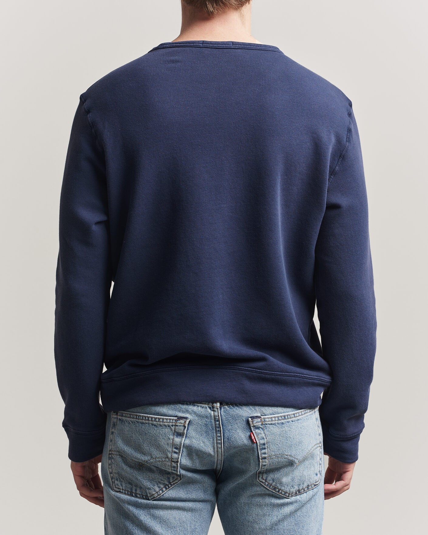 Homme | Pulls Et Tricots | Polo Ralph Lauren | Island Terry Sweatshirt Newport Navy