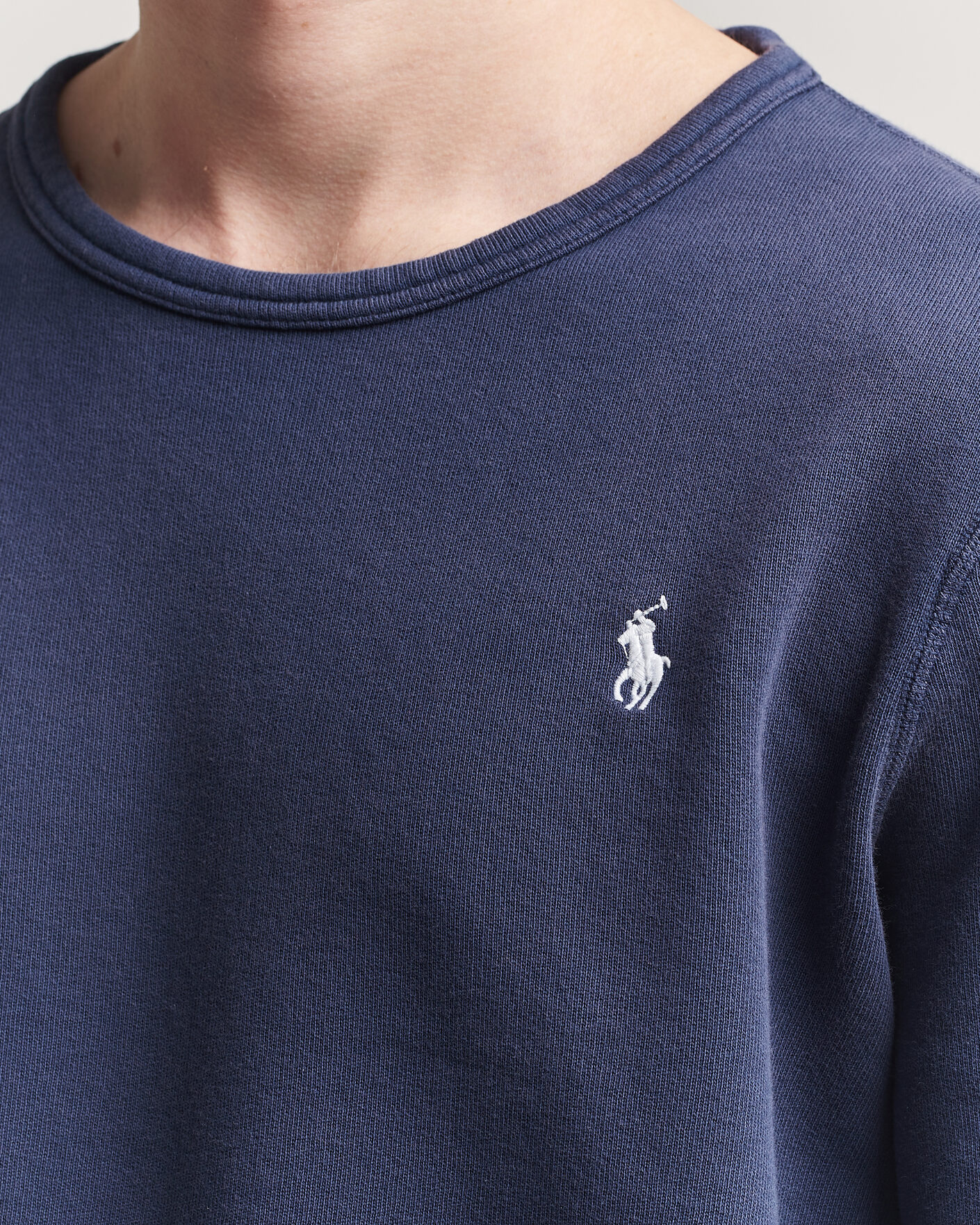 Homme | Pulls Et Tricots | Polo Ralph Lauren | Island Terry Sweatshirt Newport Navy