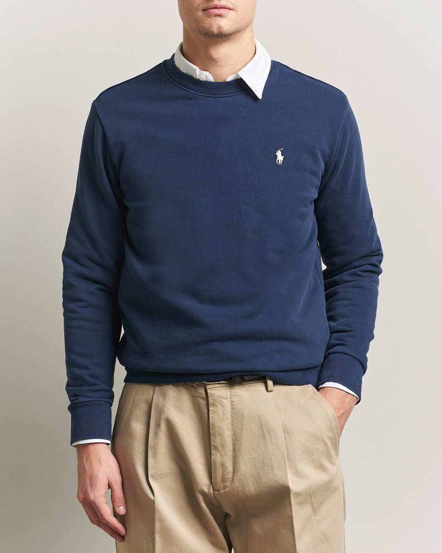 Homme | Pulls Et Tricots | Polo Ralph Lauren | Loopback Terry Sweatshirt Cruise Navy
