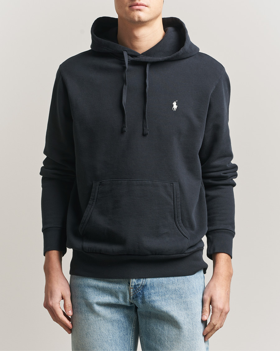 Homme | Pulls Et Tricots | Polo Ralph Lauren | Loopback Terry Hoodie Polo Black
