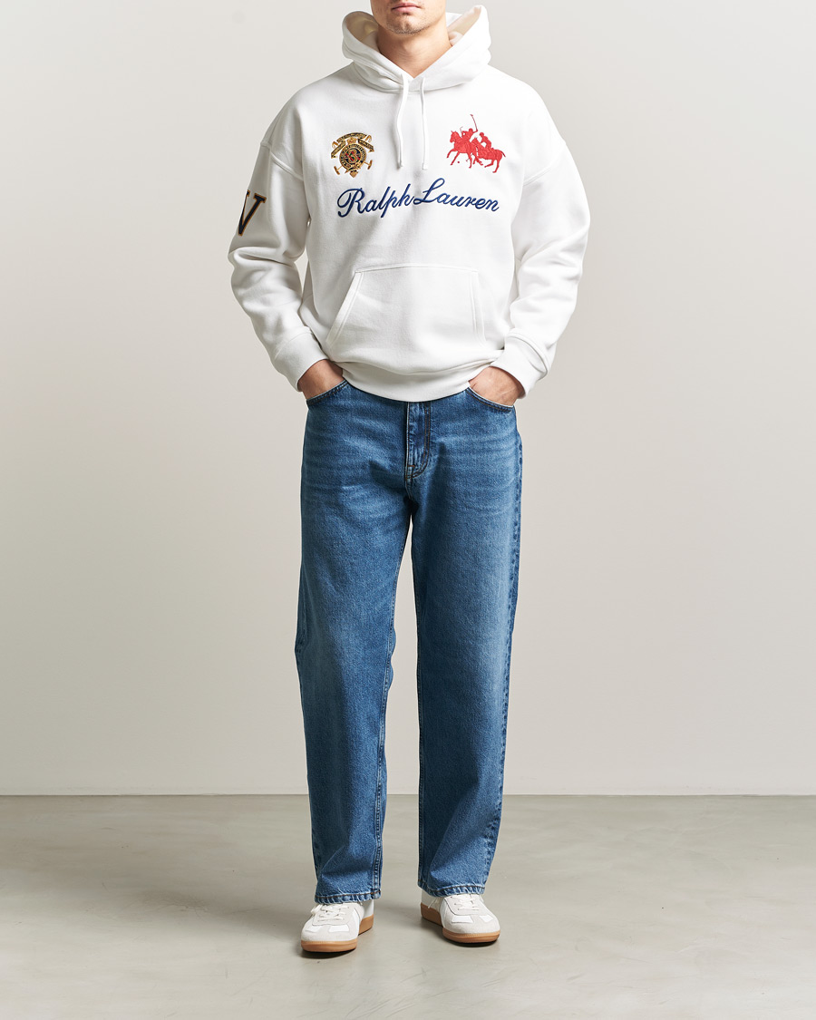 Homme | Pulls Et Tricots | Polo Ralph Lauren | Magic Fleece Logo Hoodie White