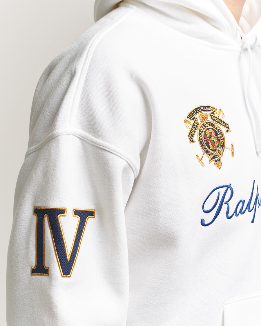 Homme | Pulls Et Tricots | Polo Ralph Lauren | Magic Fleece Logo Hoodie White