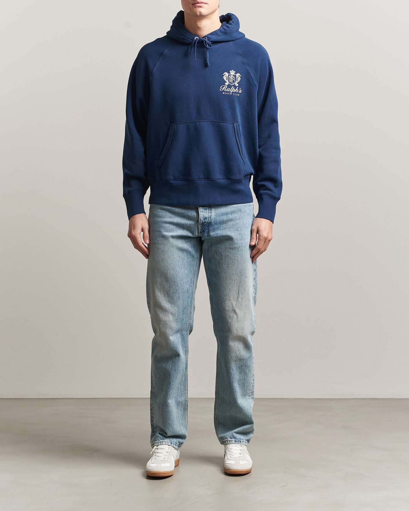 Homme | Pulls Et Tricots | Polo Ralph Lauren | Fleece Hoodie Dark Cobalt