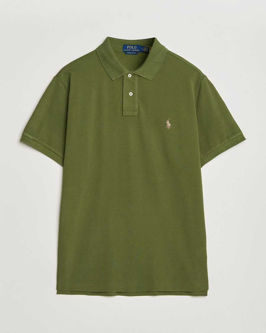 Homme | Polos | Polo Ralph Lauren | Custom Slim Fit Polo Supply Olive