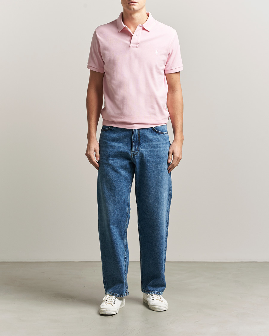 Homme | Polos | Polo Ralph Lauren | Custom Slim Fit Polo Garden Pink