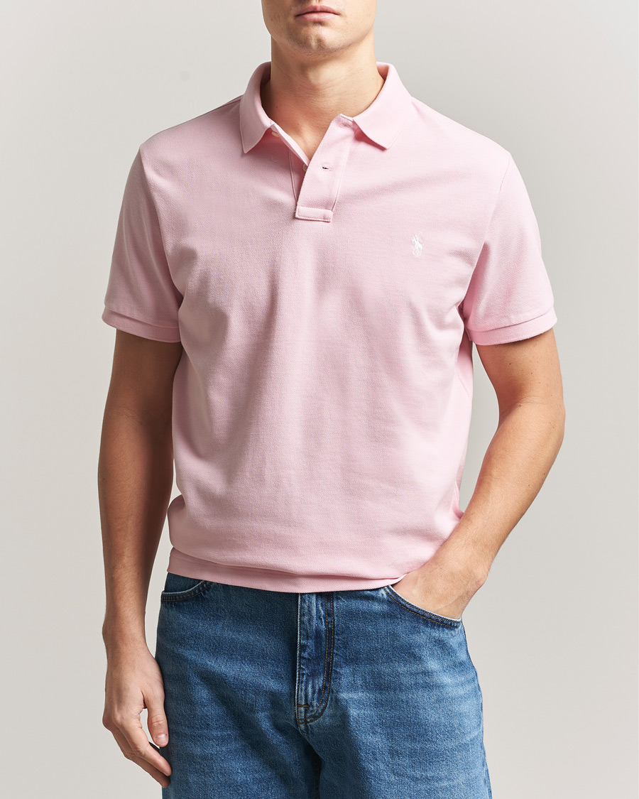 Homme | Polos | Polo Ralph Lauren | Custom Slim Fit Polo Garden Pink