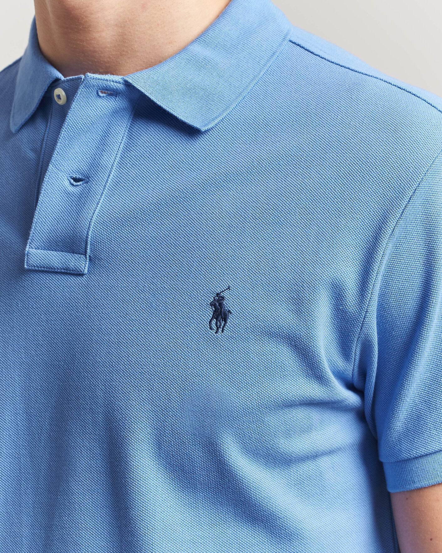 Homme | Polos | Polo Ralph Lauren | Slim Fit Polo Harbour Island Blue