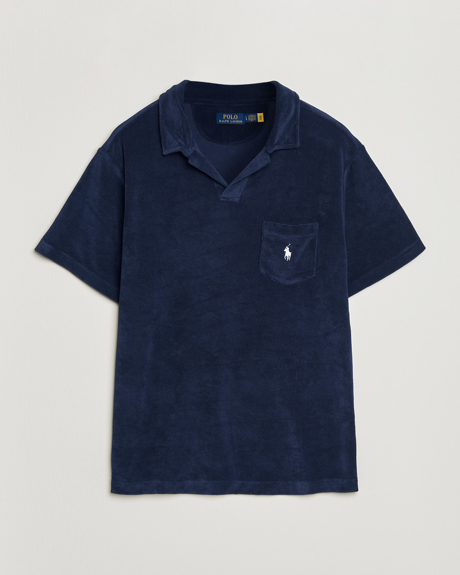 Homme | Polos | Polo Ralph Lauren | Cotton Terry Polo Newport Navy