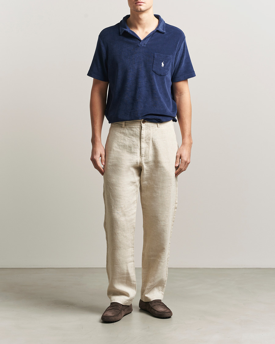 Homme | Polos | Polo Ralph Lauren | Cotton Terry Polo Newport Navy