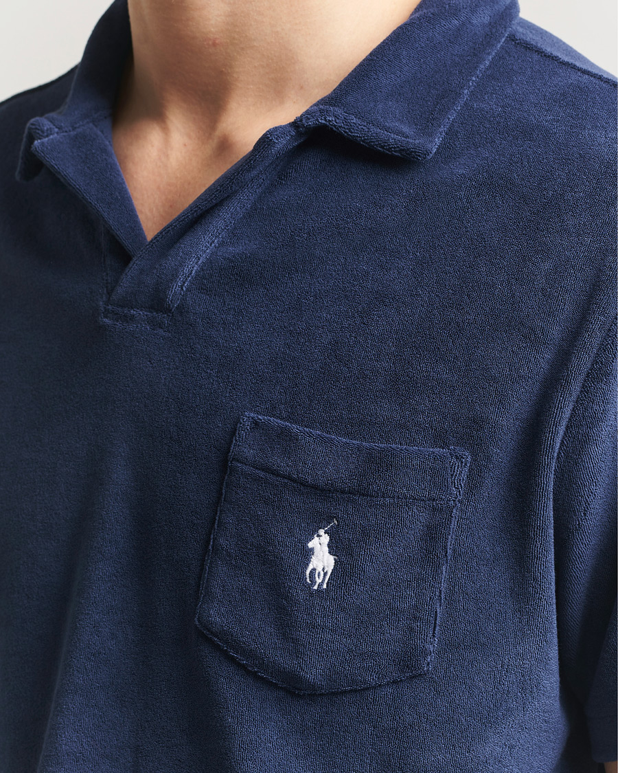 Homme | Polos | Polo Ralph Lauren | Cotton Terry Polo Newport Navy