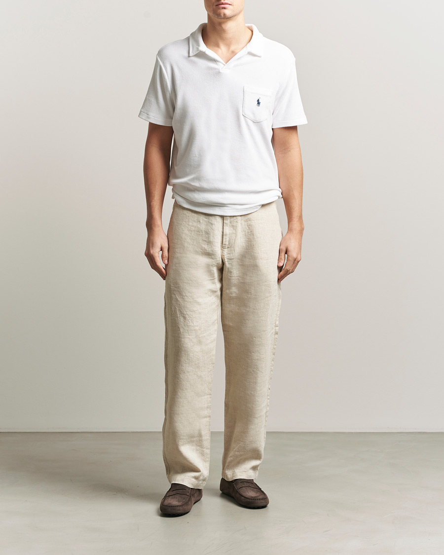 Homme | Polos | Polo Ralph Lauren | Cotton Terry Polo White