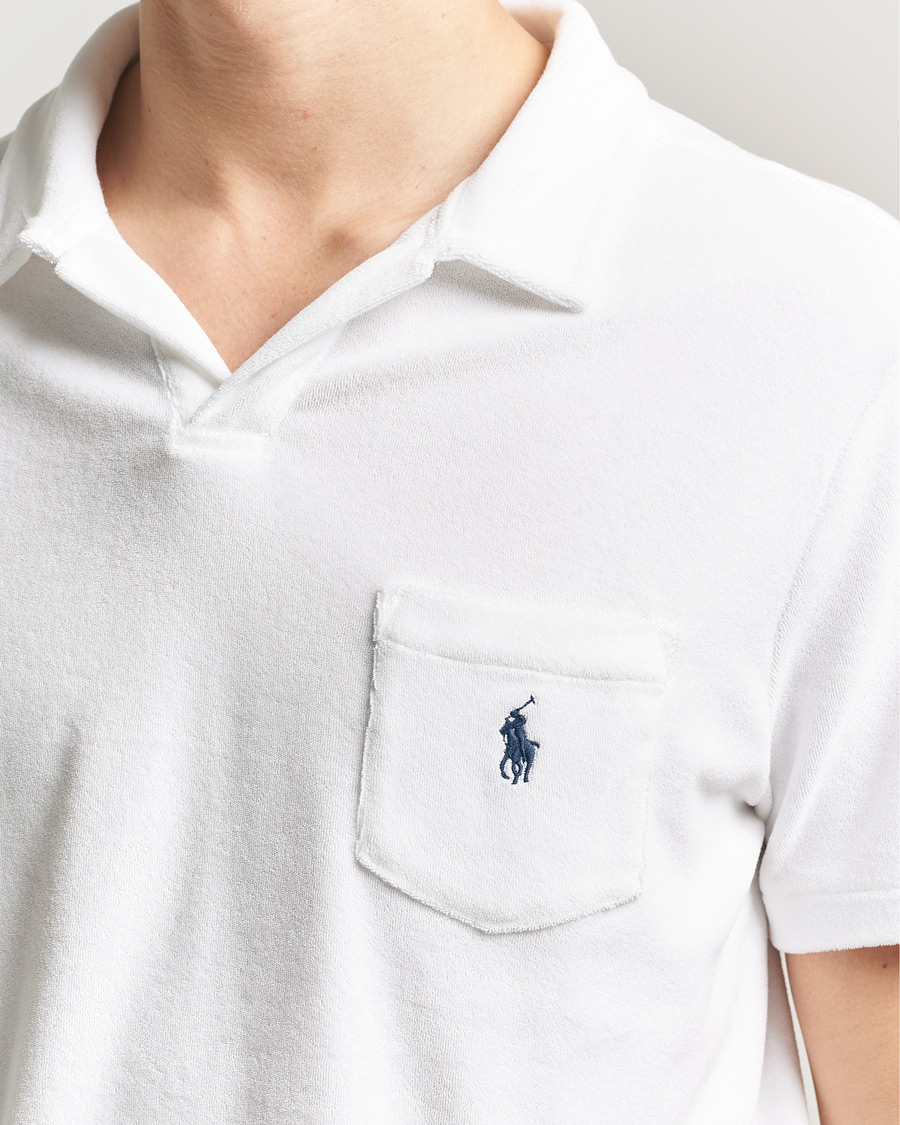 Homme | Polos | Polo Ralph Lauren | Cotton Terry Polo White